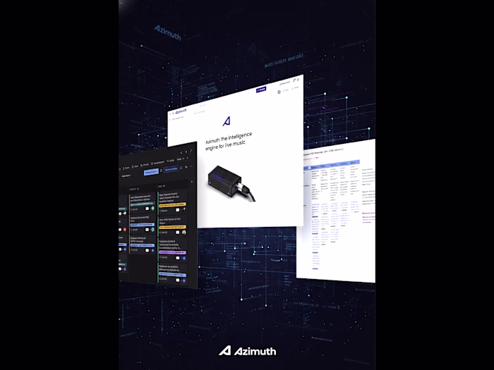 Azimuth - the intelligence engine for live music