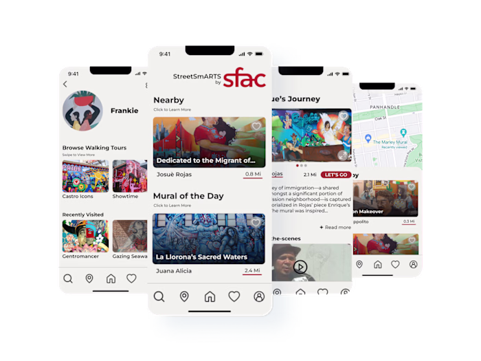 Street Art App Concept & Product Design