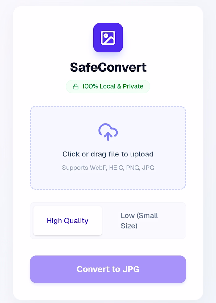Fast & Efficient Image Conversion