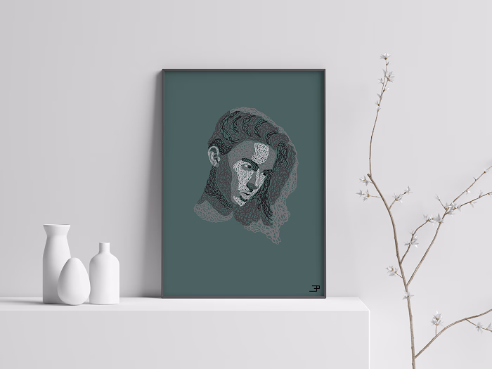 EJP Faces Art Collection on Behance