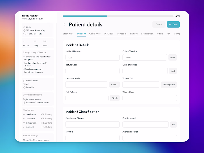 Frontend Development for Zoi Medical Healthcare App