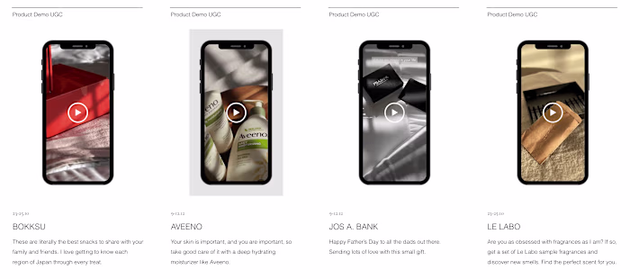 Open UGC –– Portfolio