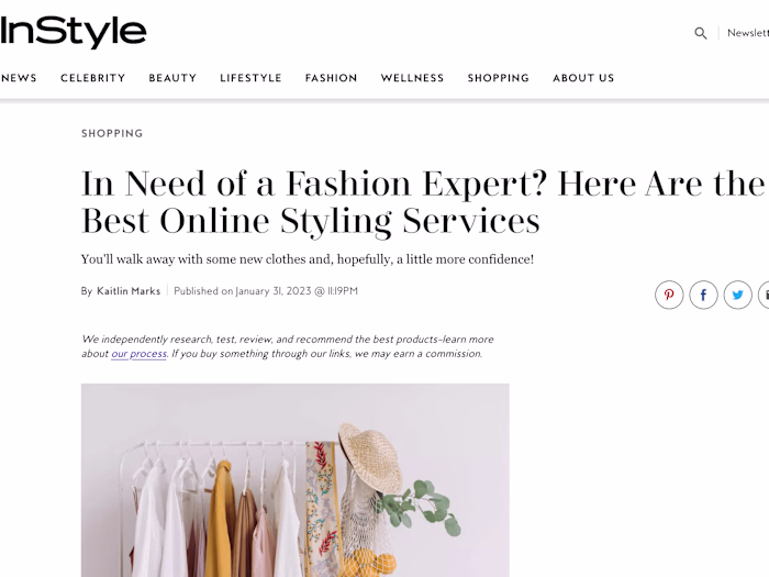 Best Online Styling Services of 2023 | InStyle