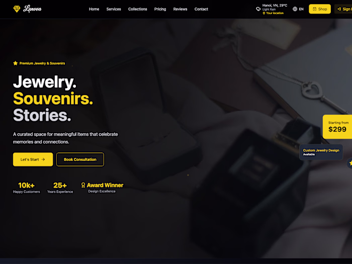 Lunova E-commerce Platform Development