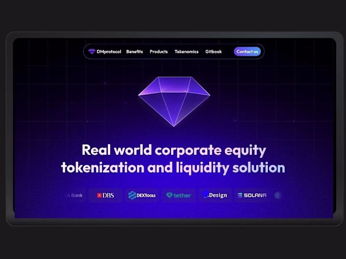 Diamond Official Website Design