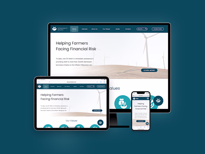 Modernizing USDA.gov: A User-Focused Government Website Redesign