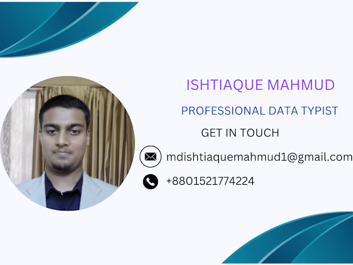 Make Done Your Data Entry Job