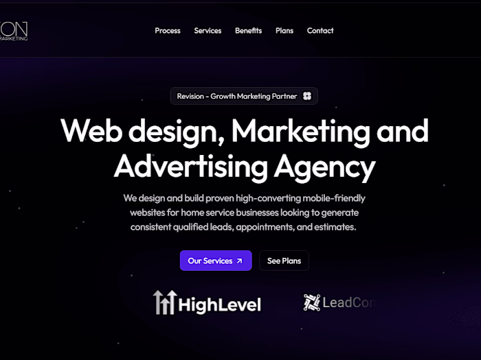 Agency Website Temple & Design 