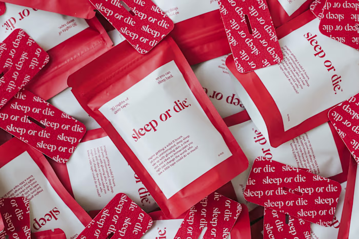 Sleep or Die™ | Brand Strategy & Development, Web Design 