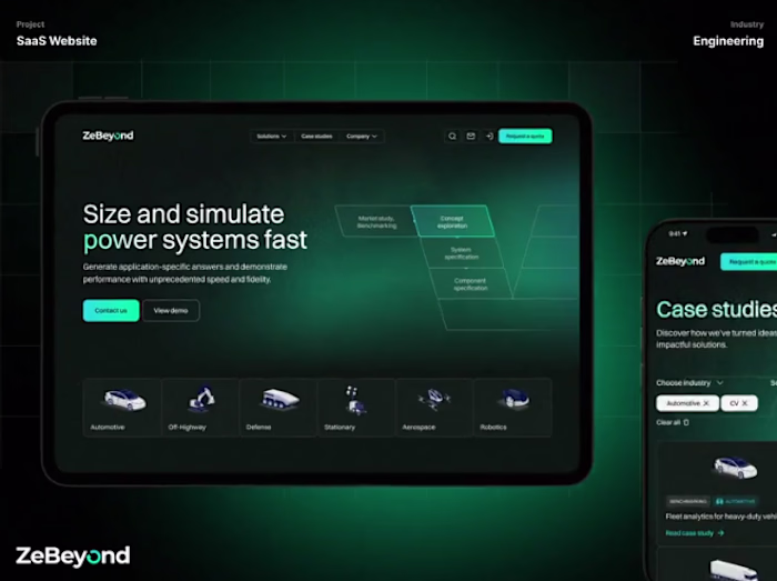 High Tech Company Web design/Branding