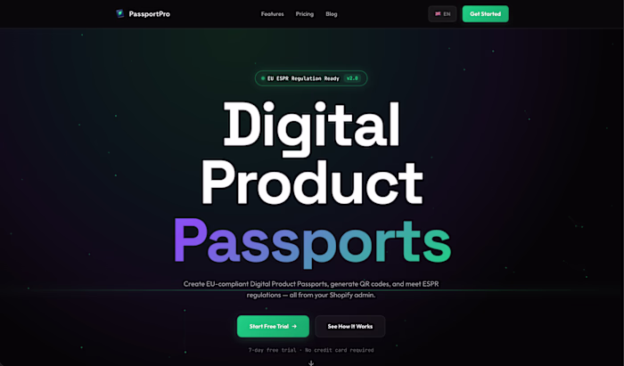 Shopify app for EU Digital