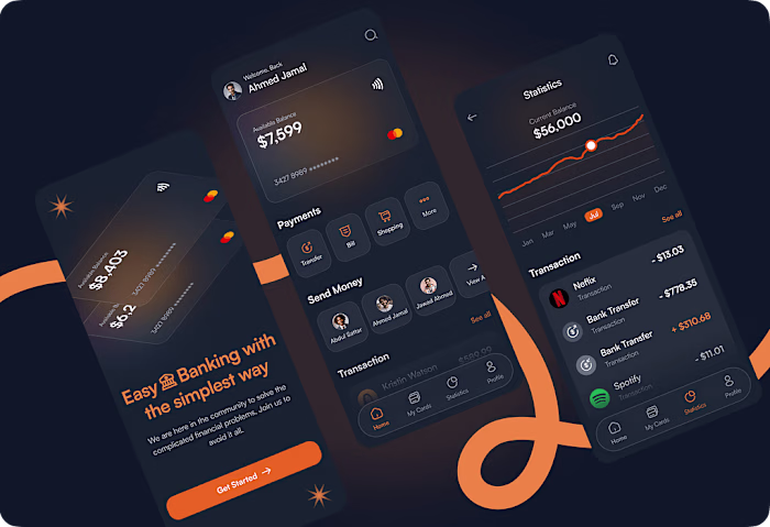 Banking - Mobile App Design