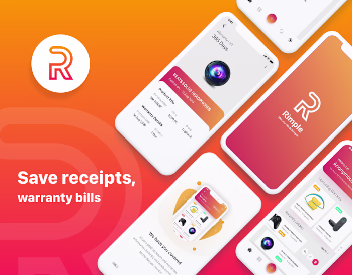 RIMPLE Warranty & Return Tracker iOS App Concept :: Behance
