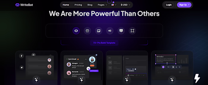 Development of WriteBot AI Platform
