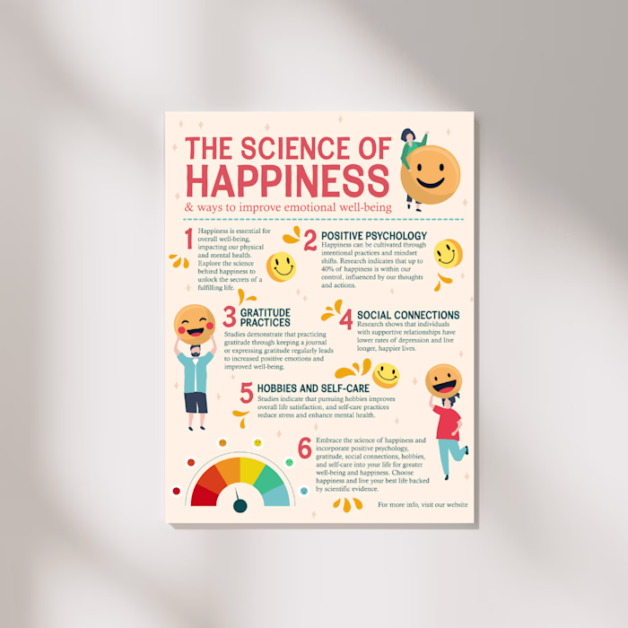 Infographic Design for a Health and Wellness Blog