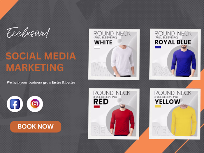 Facebook Ad Campaign: Men's Shirts