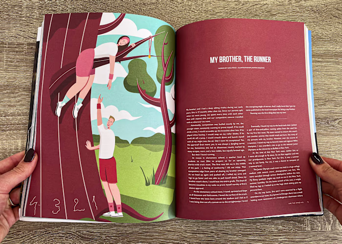 Like The Wind Magazine - Editorial Illustration 