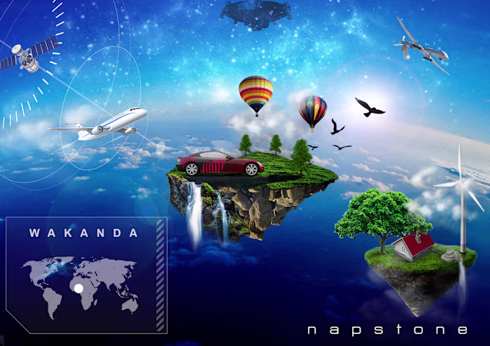 Sky City - Illustration