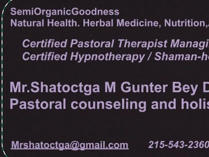 Certified ordained Pastor therapists