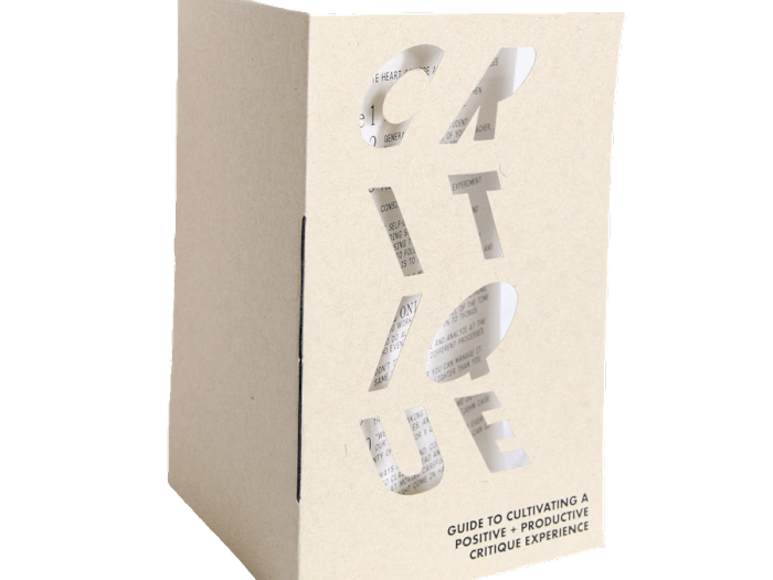 Cultivating Constructive Critique