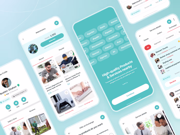 HokoHoko UI/UX for Mobile App 