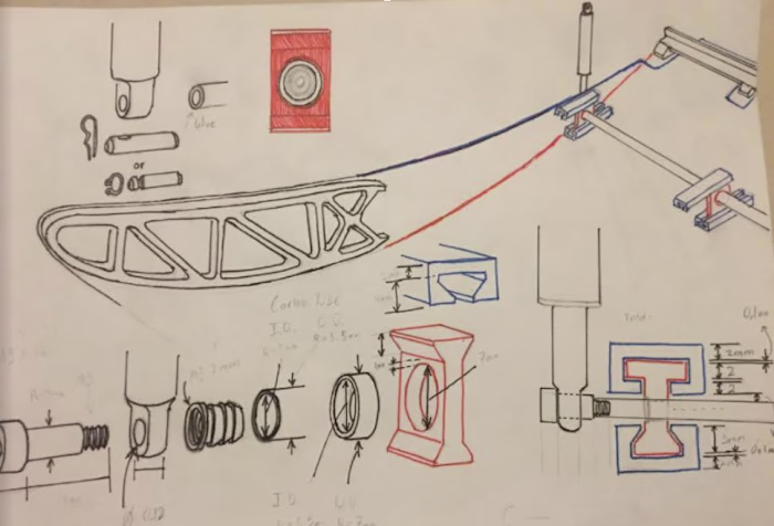 Adjustable Trailing Edge Wing Design