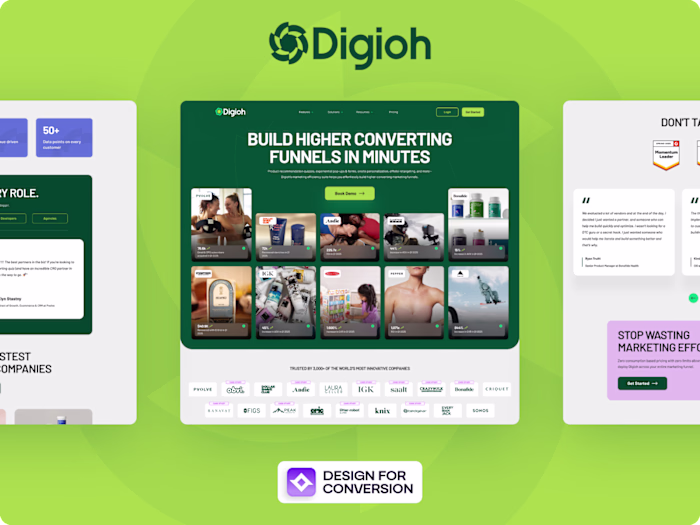 Web Design & Webflow Development For Digioh