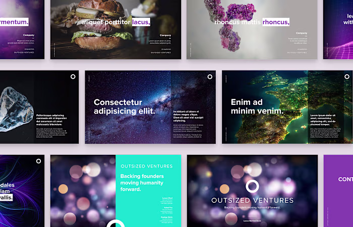Outsized Ventures Visual Identity and Brand Strategy