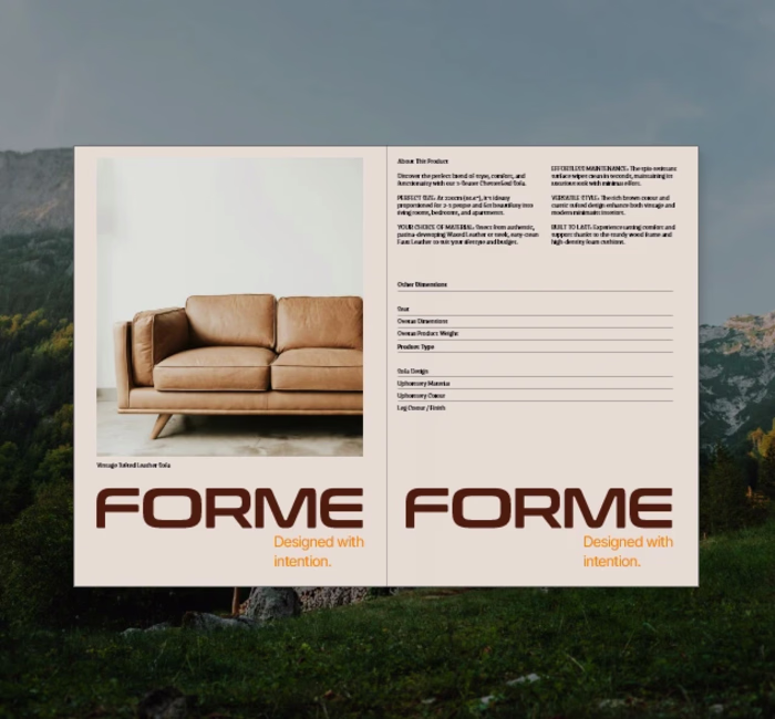 Recent project for FORME: The