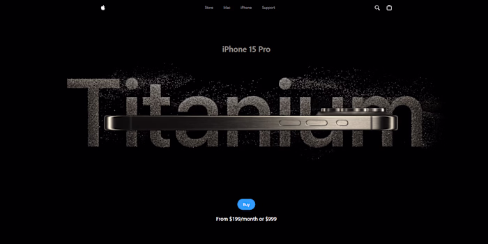 Apple Website Clone with Three.js & GSAP