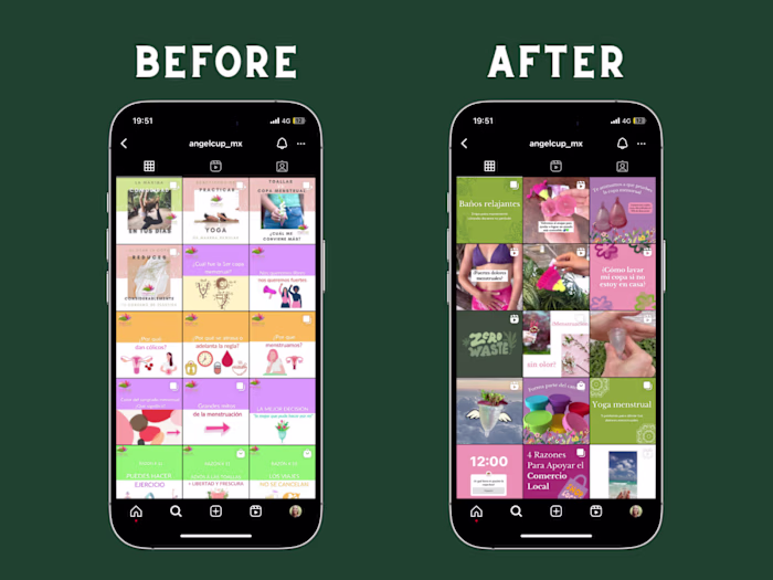 Menstrual Cup - Digital Marketing