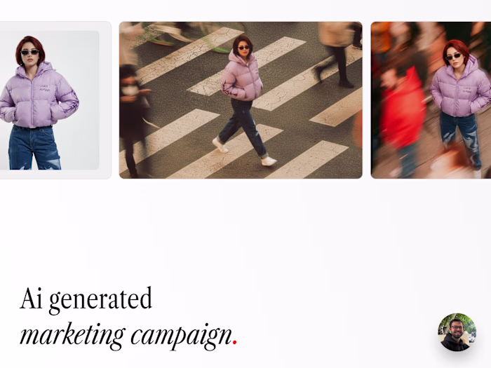 AI-Driven Fashion Campaign