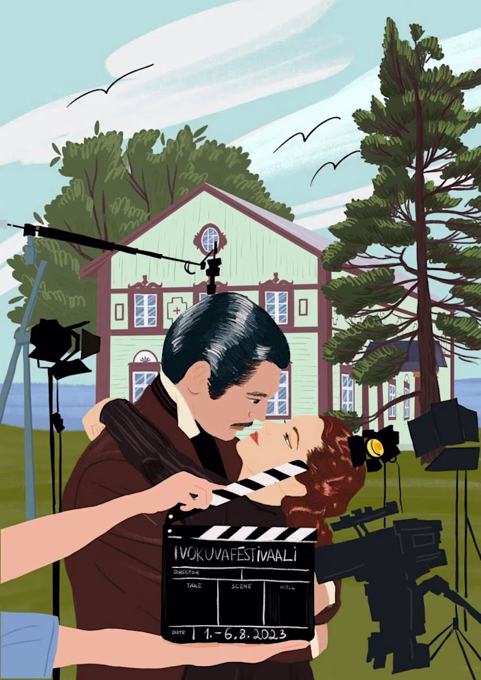 Poster design for a film festival