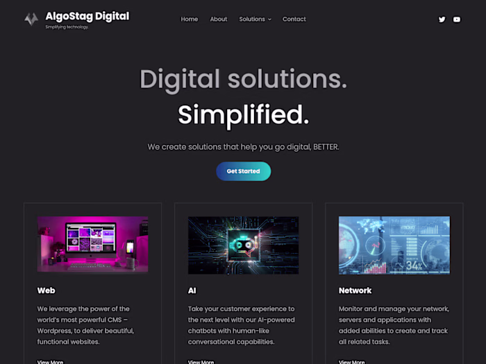 AlgoStag Digital (Website)