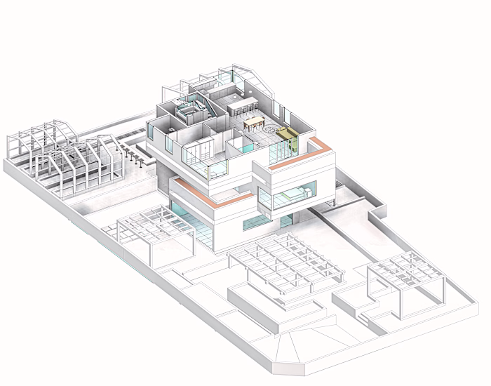 Revit Project : Mixed-Use Residential Design