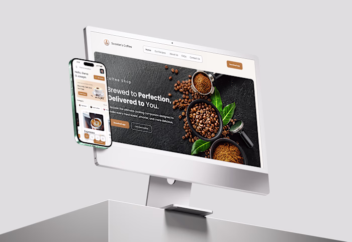 Scooter’s Coffee Mobile App Design