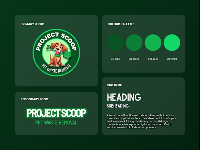 Project Scoop | Brand Identity & Marketing Assets Created a ...