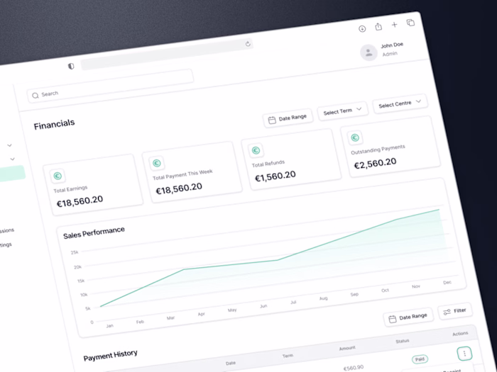 Sports Business Management Software