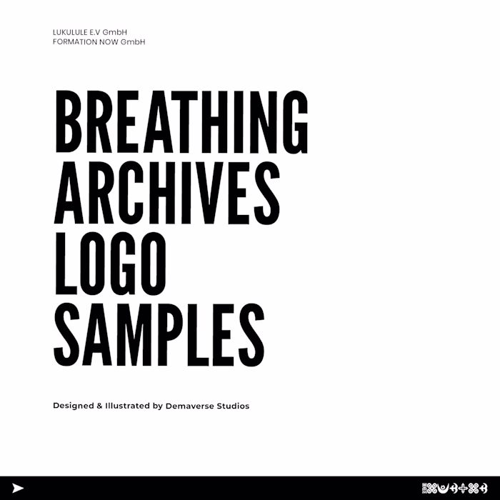Breathing Archives Logo Samples