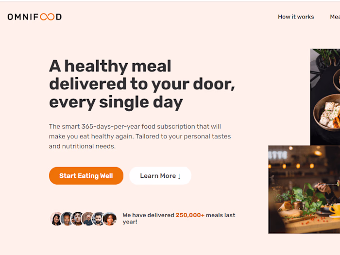 Omnifood - Never cook again!