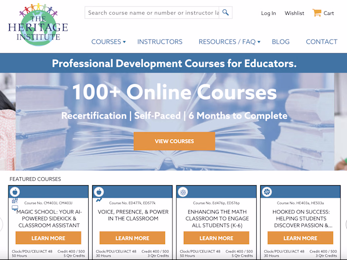 Updates and Improvements for Online Education Site