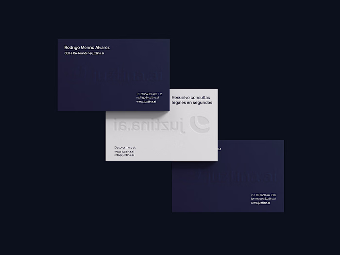 juztina.ai — Branding