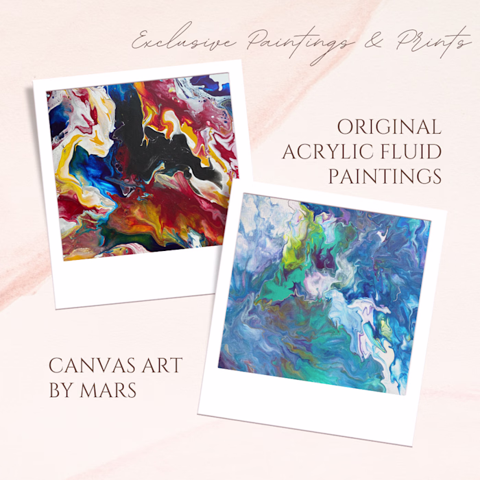 Fluid Art Canvas & Prints