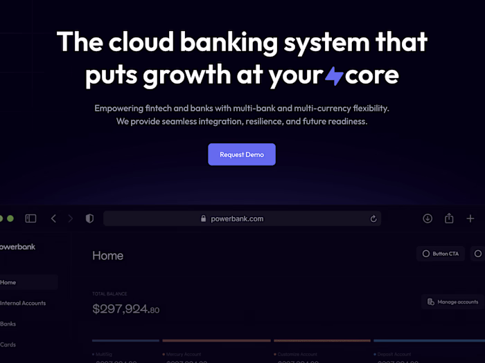 Powerbank Website Development