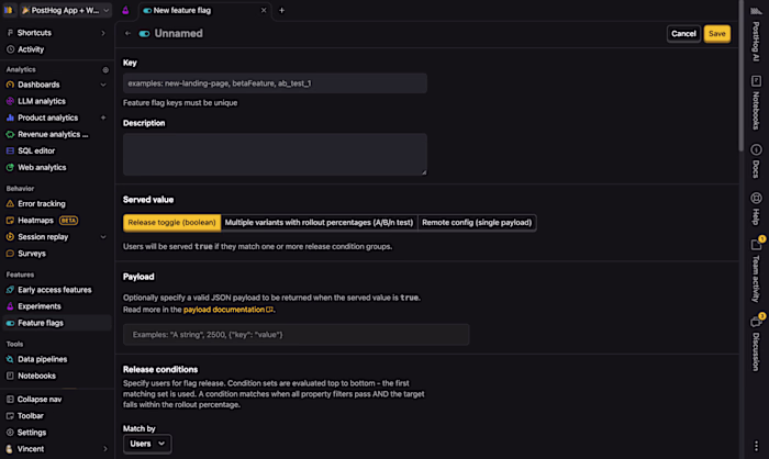 Real-Time Product Analytics Dashboard with