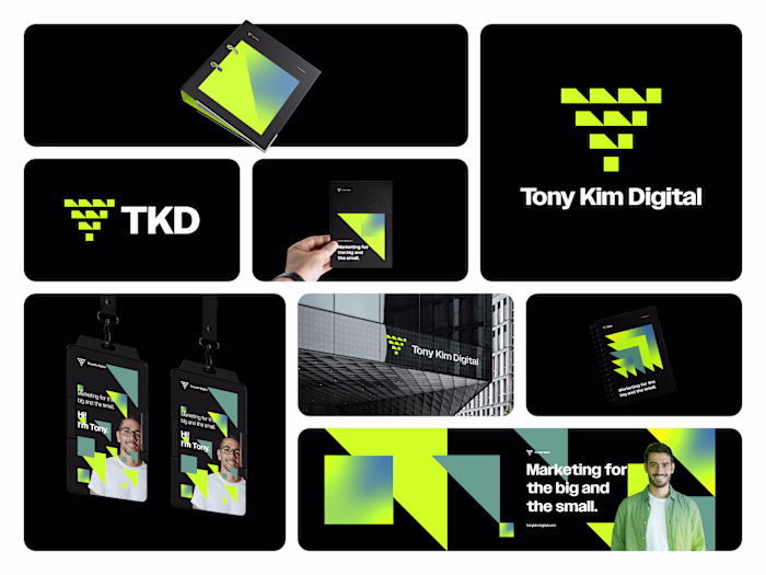 Tony Kim Digital Brand Identity