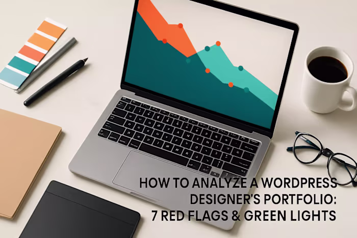 How to Analyze a WordPress Designer's Portfolio: 7 Red Flags & Green Lights