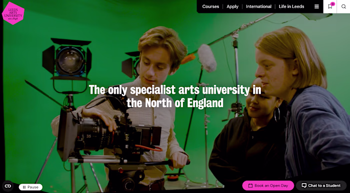 Leeds Arts University build