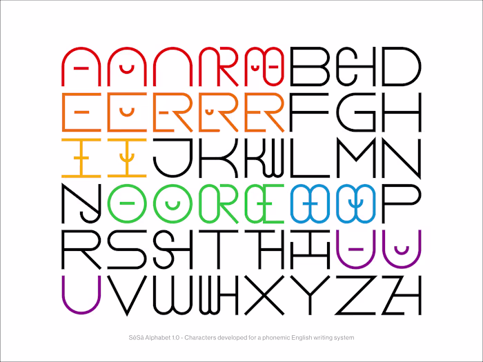 SēSā Alphabet 1.0
