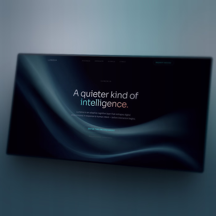 landing page for a dynamic